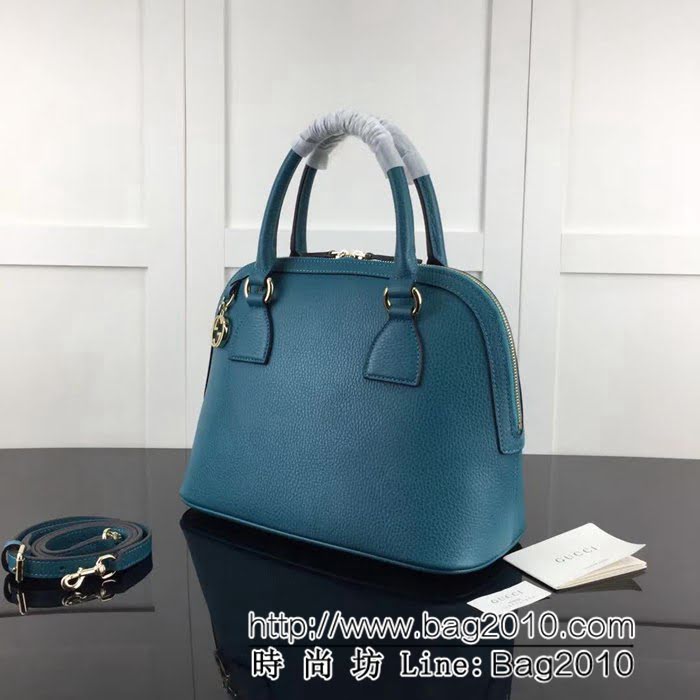 GUCCI古馳原單 新款專櫃品質原單貨實物實拍449662 藍色手提挎包 HY1148